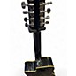 Used Johnson JG-670 12 String Black 12 String Acoustic Electric Guitar