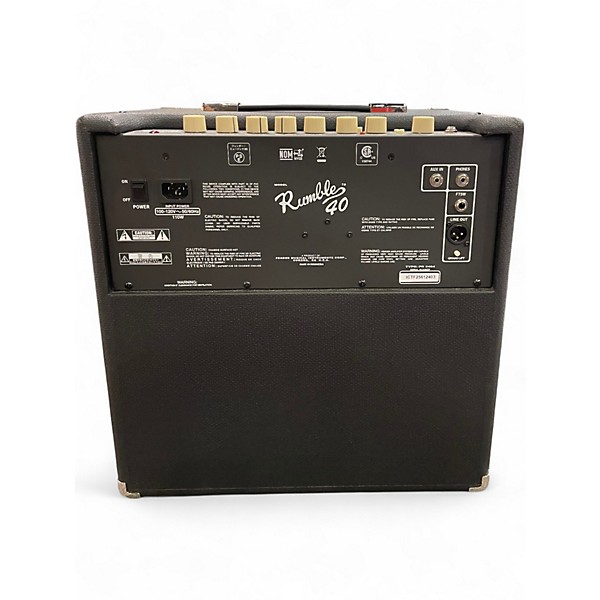 Used 2022 Fender RUMBLE 40 Bass Combo Amp