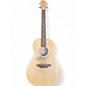 Used Luna woodland bamboo parlor natural Acoustic Electric Guitar thumbnail