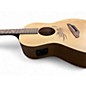 Used Luna woodland bamboo parlor natural Acoustic Electric Guitar