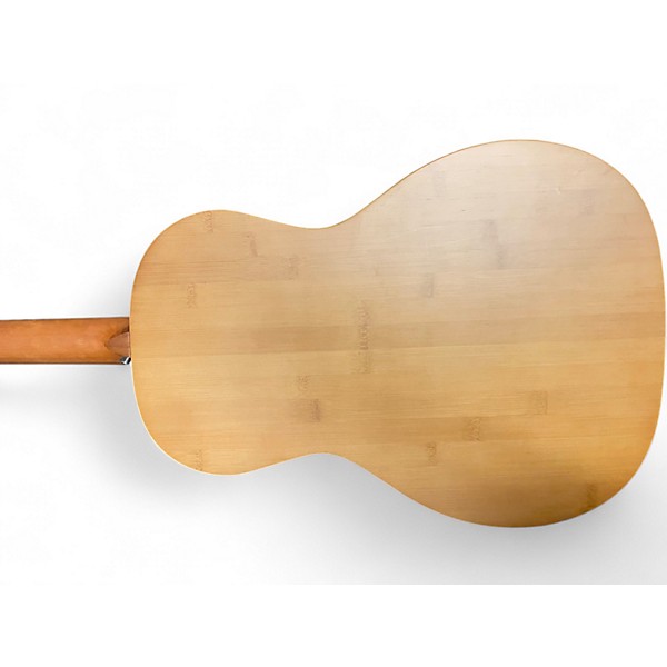 Used Luna woodland bamboo parlor natural Acoustic Electric Guitar