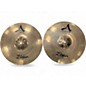 Used Zildjian 14in A Custom Hi Hat Pair Cymbal thumbnail