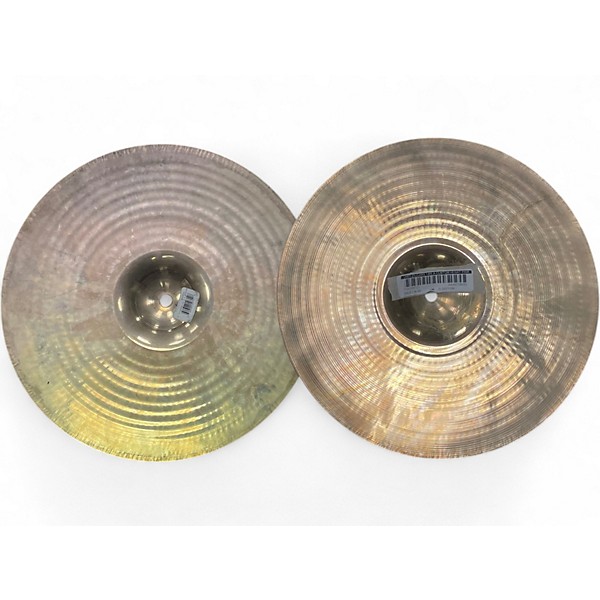 Used Zildjian 14in A Custom Hi Hat Pair Cymbal