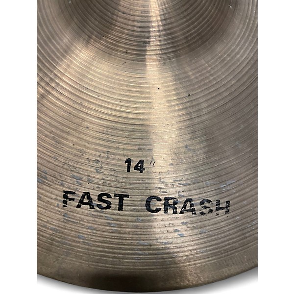 Used Wuhan 14in Fast Crash Cymbal