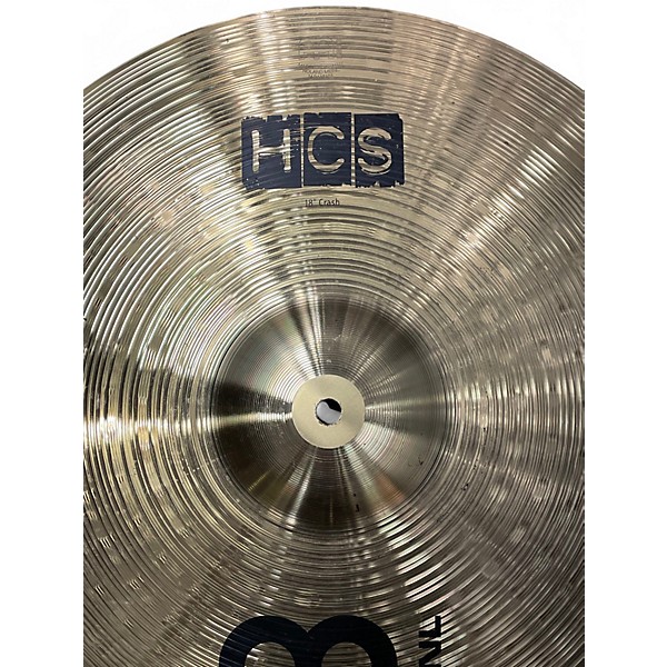 Used MEINL 18in HCS Crash Cymbal
