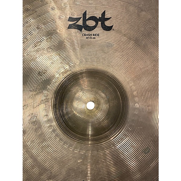 Used Zildjian 20in ZBT Crash Ride Cymbal
