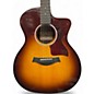 Used Taylor 214CE Deluxe Tobacco Sunburst Acoustic Electric Guitar