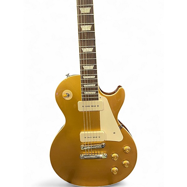 Used 2024 Gibson Les Paul Standard 50's P-90s Goldtop Solid Body Electric Guitar