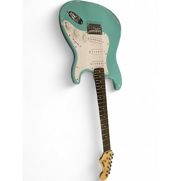Used Squier Bullet Stratocaster Blue Solid Body Electric Guitar