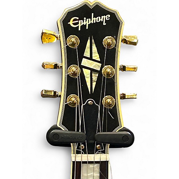 Used Epiphone Les Paul Custom Made in Korea 2 Tone Sunburst Solid Body Electric Guitar