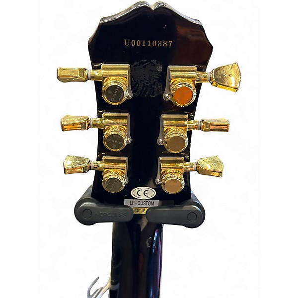 Used Epiphone Les Paul Custom Made in Korea 2 Tone Sunburst Solid Body Electric Guitar