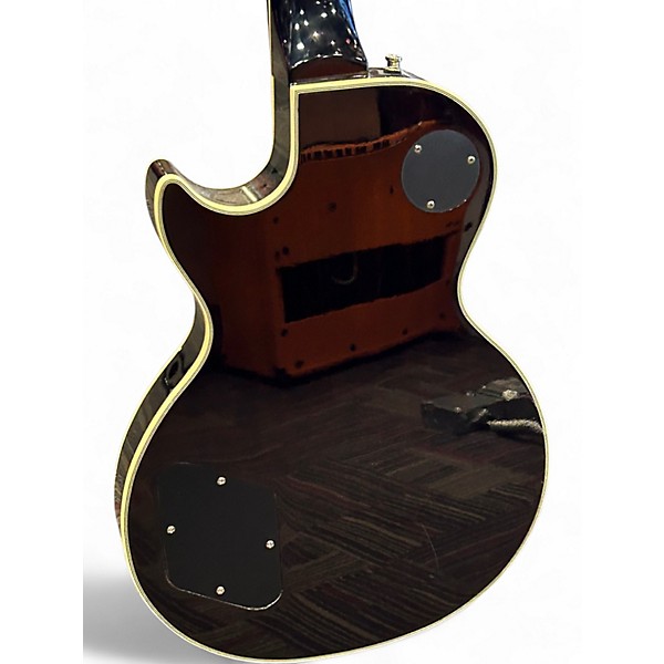 Used Epiphone Les Paul Custom Made in Korea 2 Tone Sunburst Solid Body Electric Guitar