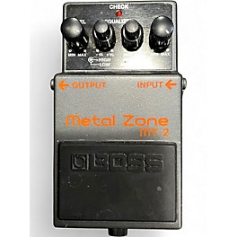 Used BOSS MT2 Metal Zone Distortion Effect Pedal