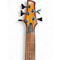 Used Ibanez SR375F 5 String 2 Tone Sunburst Electric Bass Guitar