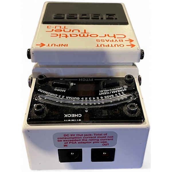 Used BOSS TU3 Chromatic Tuner Pedal