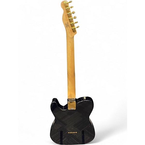 Used Squier 40th anniversary telecaster Black Solid Body Electric Guitar