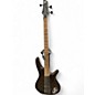 Used Ibanez sr690 Trans Black Electric Bass Guitar thumbnail