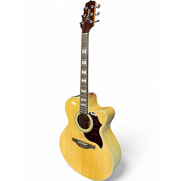 Used Takamine EG523SC Natural Acoustic Electric Guitar