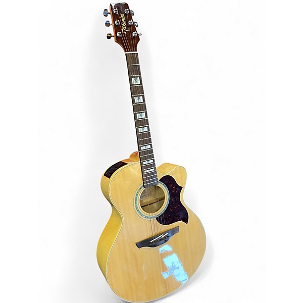 Used Takamine EG523SC Natural Acoustic Electric Guitar
