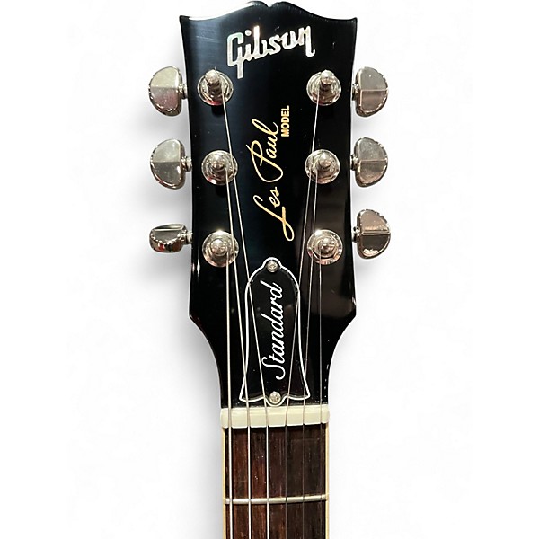 Used Gibson Les Paul Standard Amber Burst Solid Body Electric Guitar