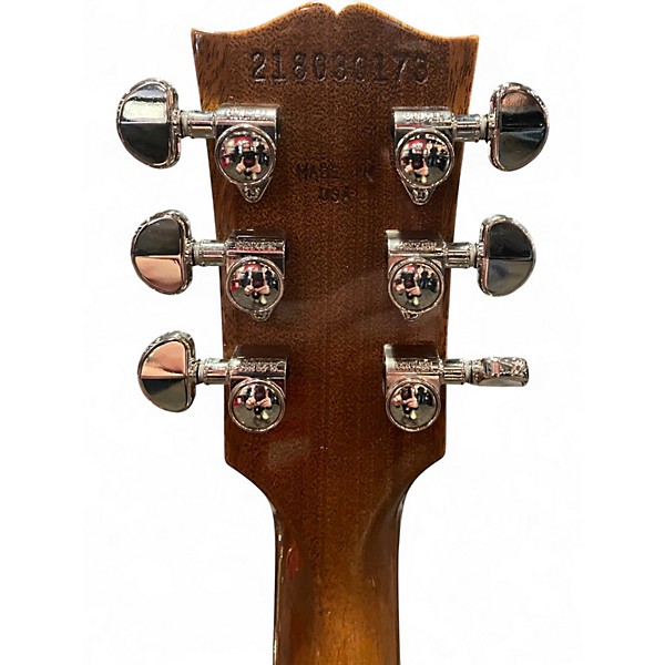 Used Gibson Les Paul Standard Amber Burst Solid Body Electric Guitar