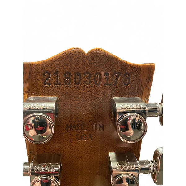 Used Gibson Les Paul Standard Amber Burst Solid Body Electric Guitar