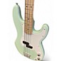 Used Squier Precision Bass Surf Green Electric Bass Guitar thumbnail