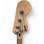 Used Squier Precision Bass Surf Green Electric Bass Guitar