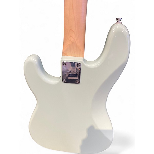 Used Squier Precision Bass Surf Green Electric Bass Guitar