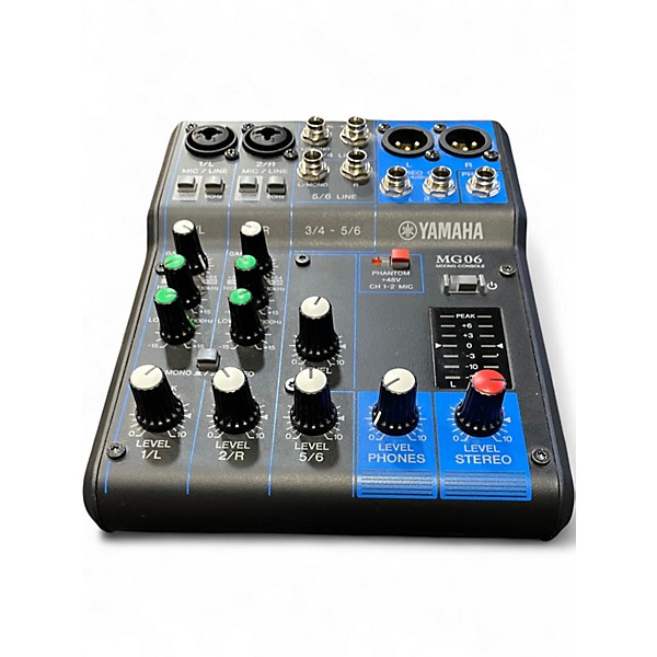 Used Yamaha MG06 Line Mixer