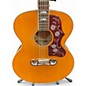 Used Epiphone INSPIRED BY GIBSON J200 Natural Acoustic Electric Guitar
