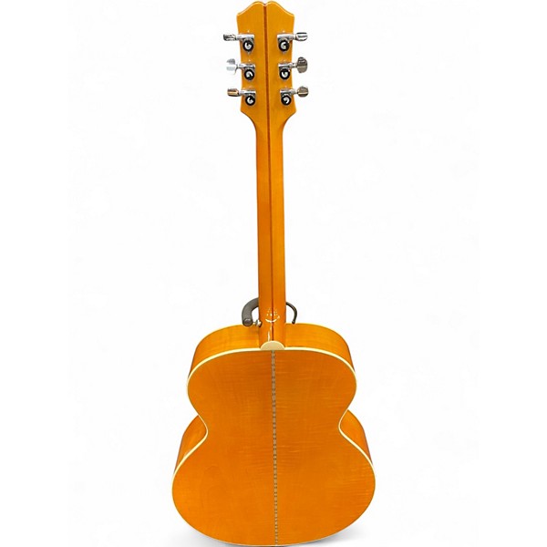 Used Epiphone INSPIRED BY GIBSON J200 Natural Acoustic Electric Guitar