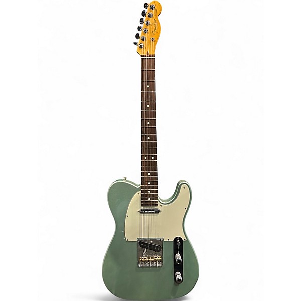 Used Fender American Professional II Telecaster MYSTIC SURF GREEN Solid Body Electric Guitar