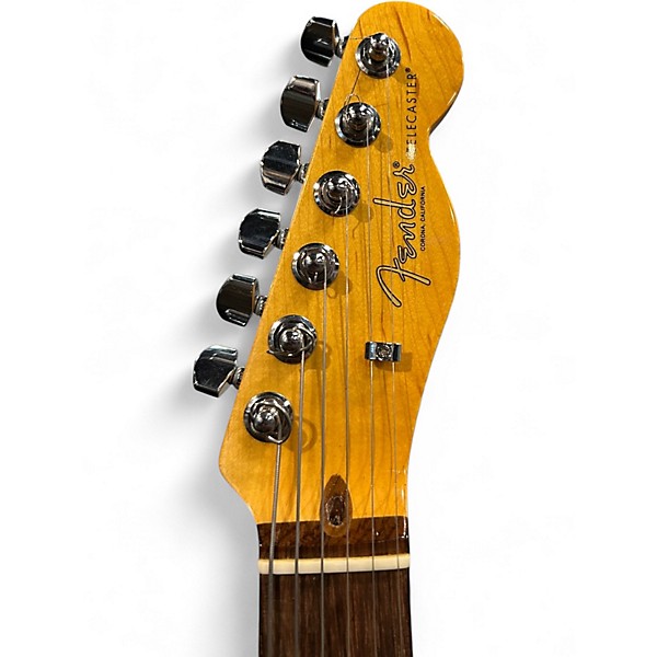 Used Fender American Professional II Telecaster MYSTIC SURF GREEN Solid Body Electric Guitar