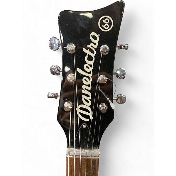 Used Danelectro 66BT Dakota Red Hollow Body Electric Guitar