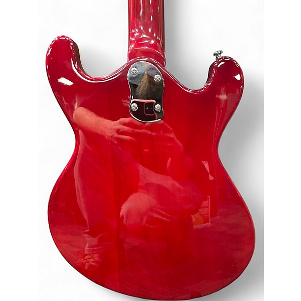 Used Danelectro 66BT Dakota Red Hollow Body Electric Guitar