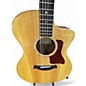 Used Taylor 214CE Deluxe Natural Acoustic Electric Guitar