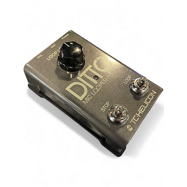 Used TC Helicon Ditto Mic Looper Pedal