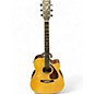 Used Yamaha FGX04LTD Natural Acoustic Guitar