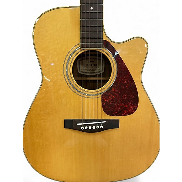 Used Yamaha FGX04LTD Natural Acoustic Guitar