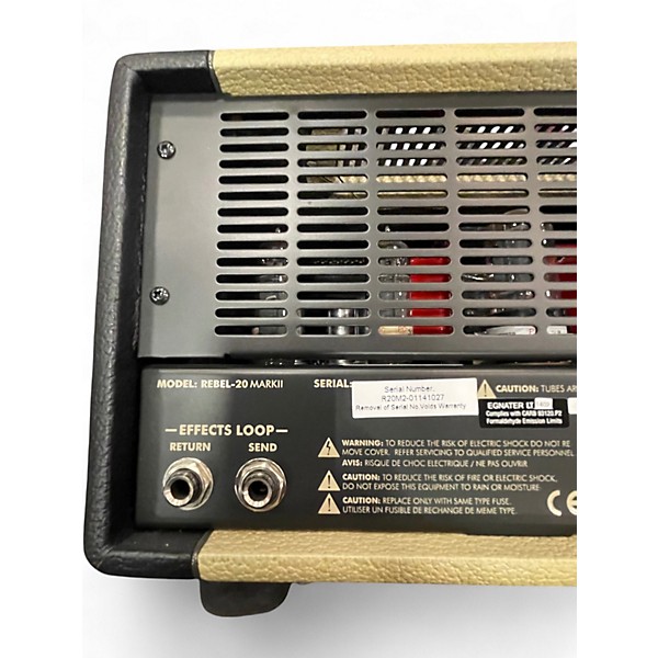 Used Egnater Rebel 20 20W Tube Guitar Amp Head