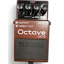 Used BOSS OC5 Effect Pedal