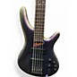 Used Ibanez SR505 5 String aurora burst Electric Bass Guitar thumbnail