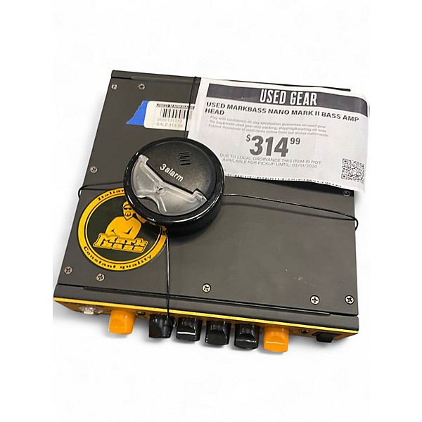 Used Markbass NANO MARK II Bass Amp Head