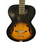 Vintage 1950s Kay 50s Archtop Sunburst Acoustic Guitar