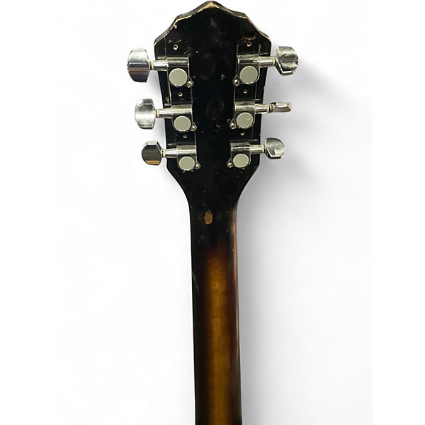 Vintage 1950s Kay 50s Archtop Sunburst Acoustic Guitar