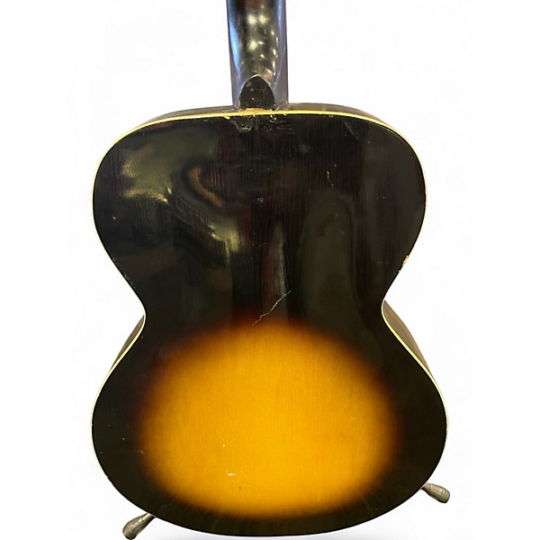 Vintage 1950s Kay 50s Archtop Sunburst Acoustic Guitar