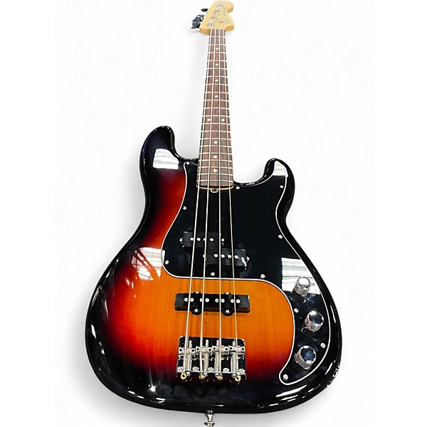 Used Fender American Performer Precision Bass 3 COLOR SUNBURST Electric Bass Guitar