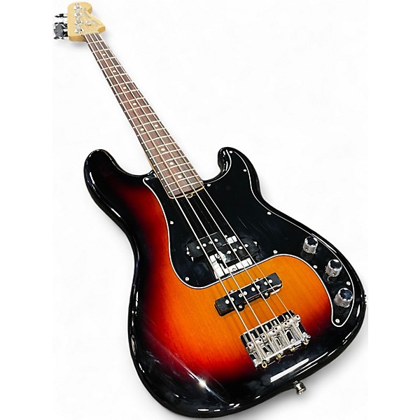 Used Fender American Performer Precision Bass 3 COLOR SUNBURST Electric Bass Guitar