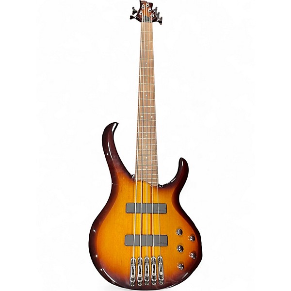Used Ibanez BTB575 2 Tone Sunburst Electric Bass Guitar
